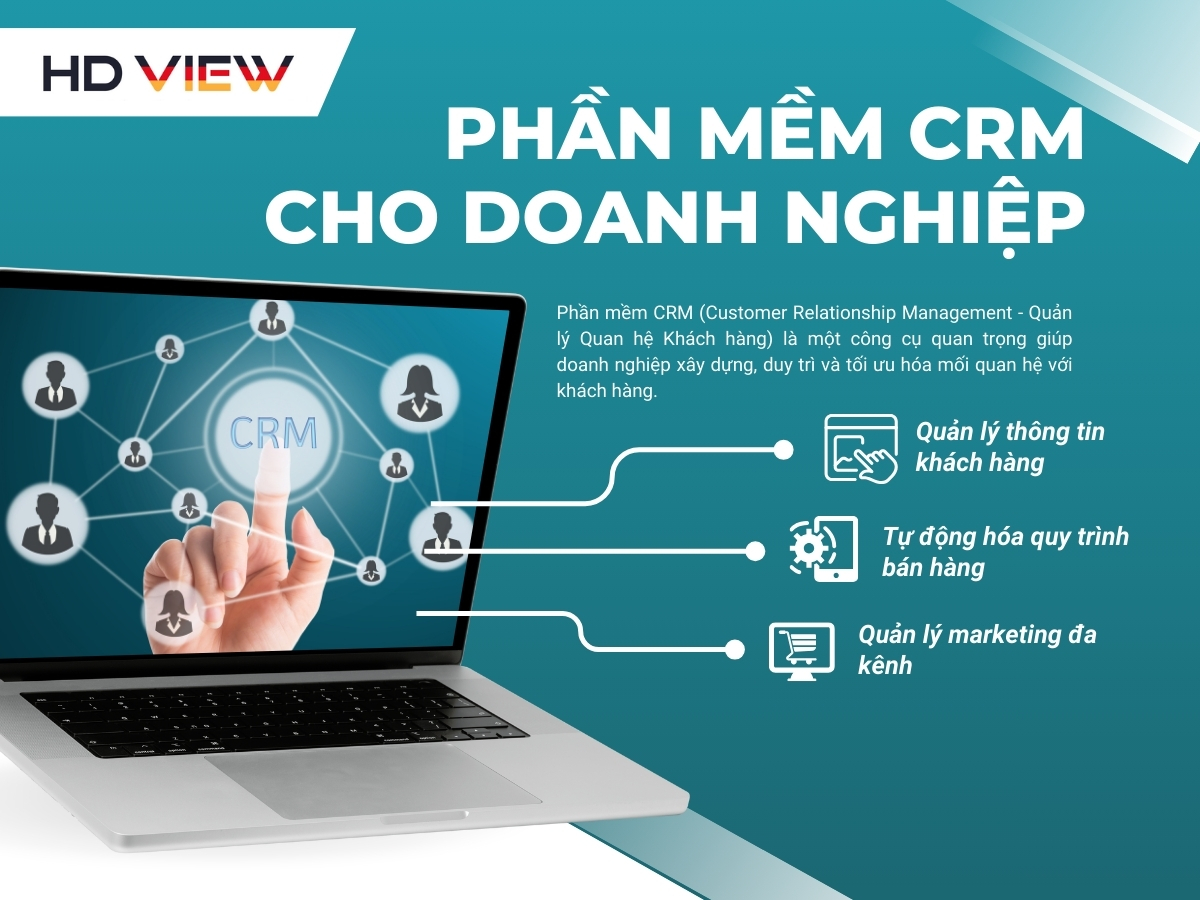 Phần mềm CRM cho doanh nghiệp phát triển bền vững