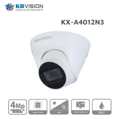 Camera IP 4.0MP KBVISION KX-A4012N3