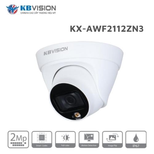 Camera IP Full Color 2.0MP KBVISION KX-AWF2112ZN3