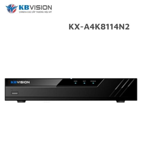 KX-A4K8114N2 Đầu ghi hình IP 4 kênh KBVISION KX-A4K8114N2