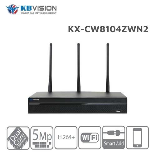 Đầu ghi wifi 4 kênh KBVISION KX-CW8104ZWN2