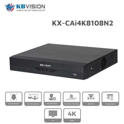 Đầu ghi 8 kênh KBVISION KX-CAi4K8108N2
