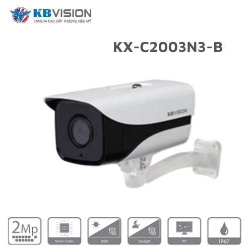 Camera IP 2.0MP KBVISION KX-C2003N3-B