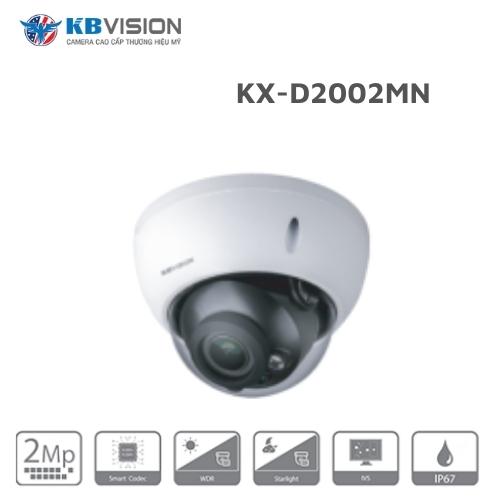 Camera IP 2.0MP KBVISION KX-D2002MN