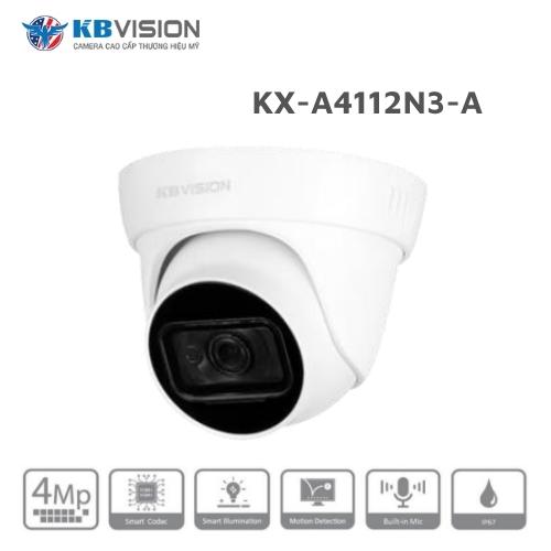 Camera IP 4.0MP KBVISION KX-A4112N3-A