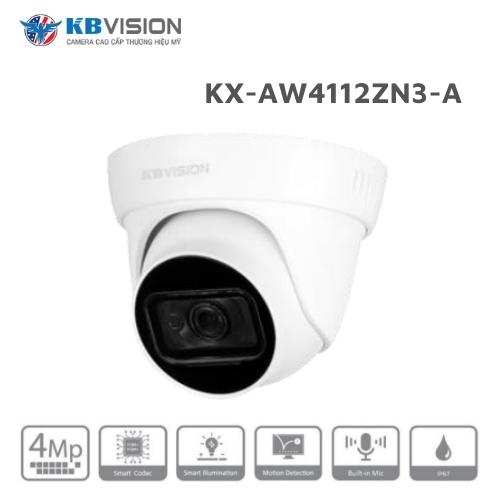 Camera IP 4.0MP KBVISION KX-AW4112ZN3-A