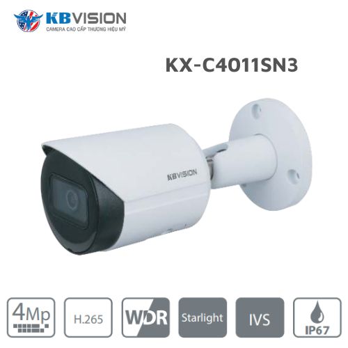 Camera IP 4.0MP KBVISION KX-C4011SN3