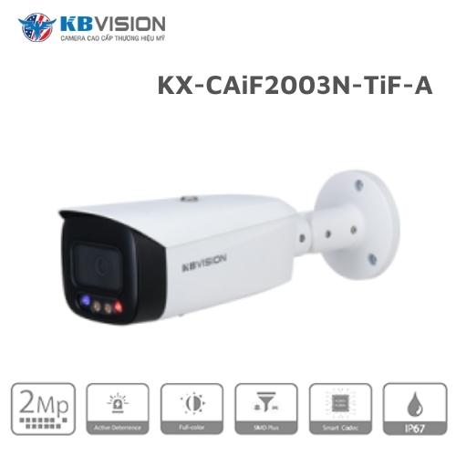 Camera IP AI Full Color KBVISION KX-CAiF2003N-TiF-A