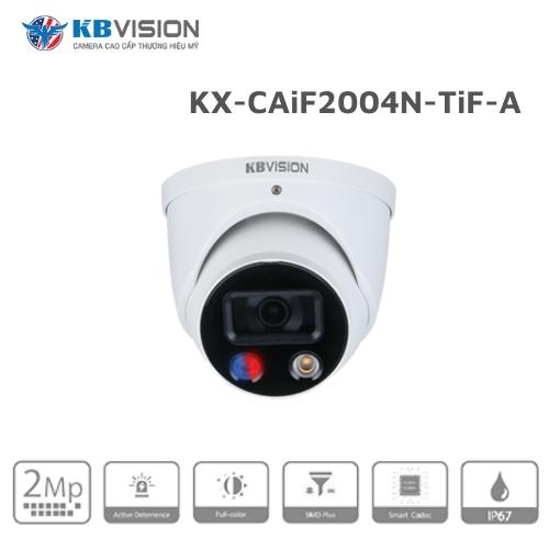 Camera IP AI Full Color KBVISION KX-CAiF2004N-TiF-A