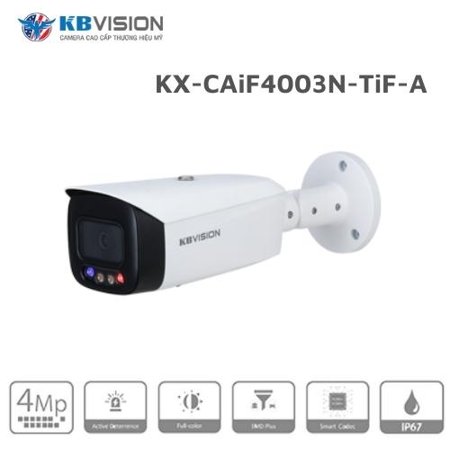 Camera IP Ai Full Color KBVISION KX-CAiF4003N-TiF-A