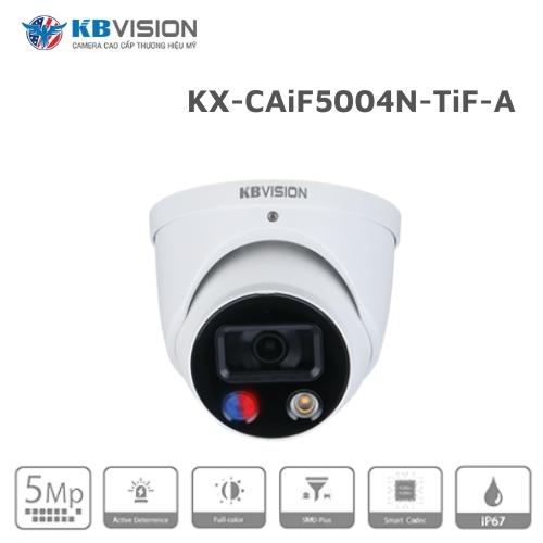 Camera IP AI Full Color KBVISION KX-CAiF5004N-TiF-A 5.0MP