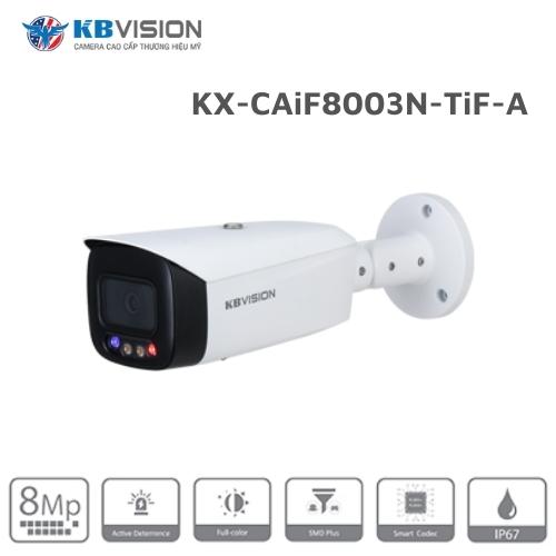 Camera IP AI Full Color KBVISION KX-CAiF8003N-TiF-A