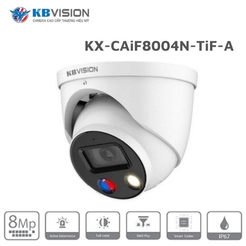 Camera IP AI Full Color KBVISION KX-CAiF8004N-TiF-A