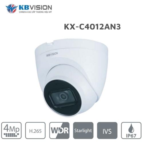 Camera IP 4.0MP KBVISION KX-C4012AN3