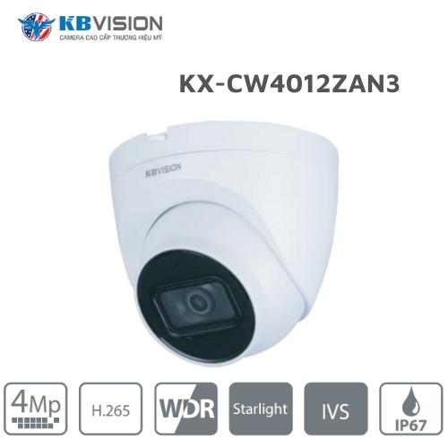 Camera IP 4.0MP KBVISION KX-CW4012ZAN3