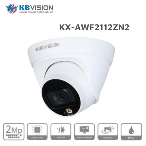 Camera IP Full Color 2.0MP KBVISION KX-AWF2112ZN2