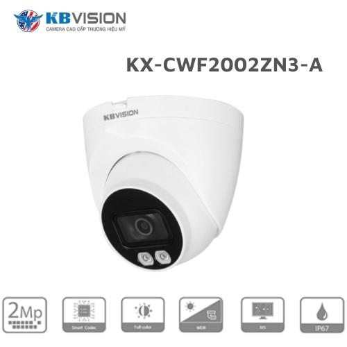 Camera IP Full Color 2.0MP KBVISION KX-CWF2002ZN3-A