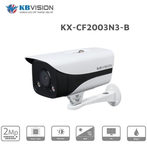 Camera IP Full Color 2.0MP KBVISION KX-CF2003N3-B