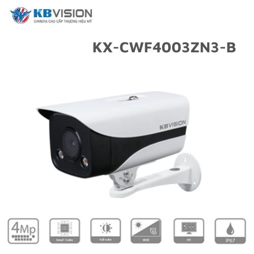 Camera IP Full Color 4.0MP KBVISION KX-CWF4003ZN3-B