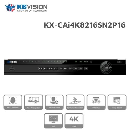 Đầu ghi IP 16 kênh KBVISION KX-CAi4K8216SN2P16