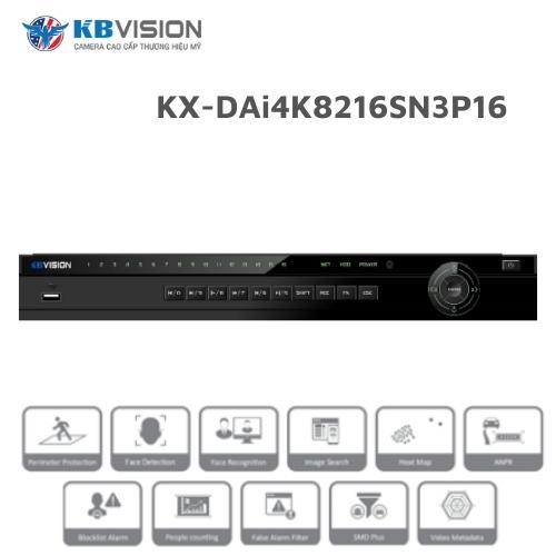 Đầu ghi IP 16 kênh KBVISION KX-DAi4K8216SN3P16
