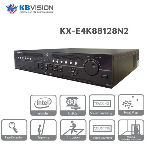 Đầu ghi NVR 128 kênh KBVISION KX-E4K88128N2