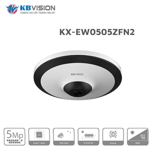 Camera IP fisheye 5.0MP KBVISION KX-EW0505ZFN2