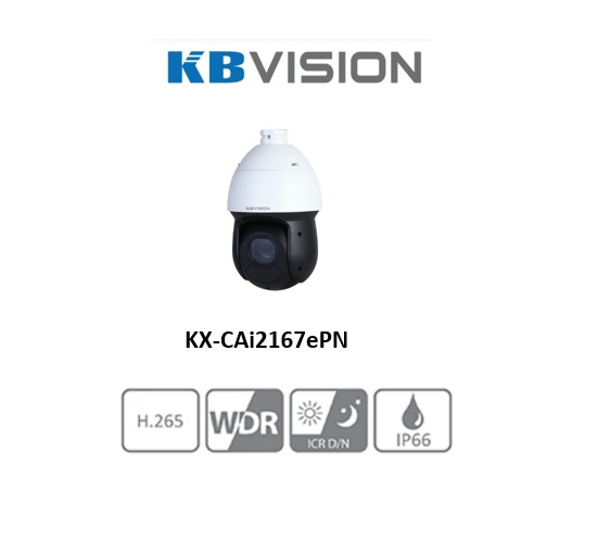 KX-CAi2167ePN CAMERA KBVISION  SPEEDDOME IP  2.0MP