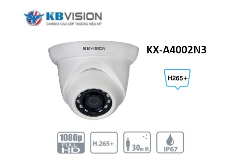 Camera IP 2.0MP KBVISION KX-A4002N3