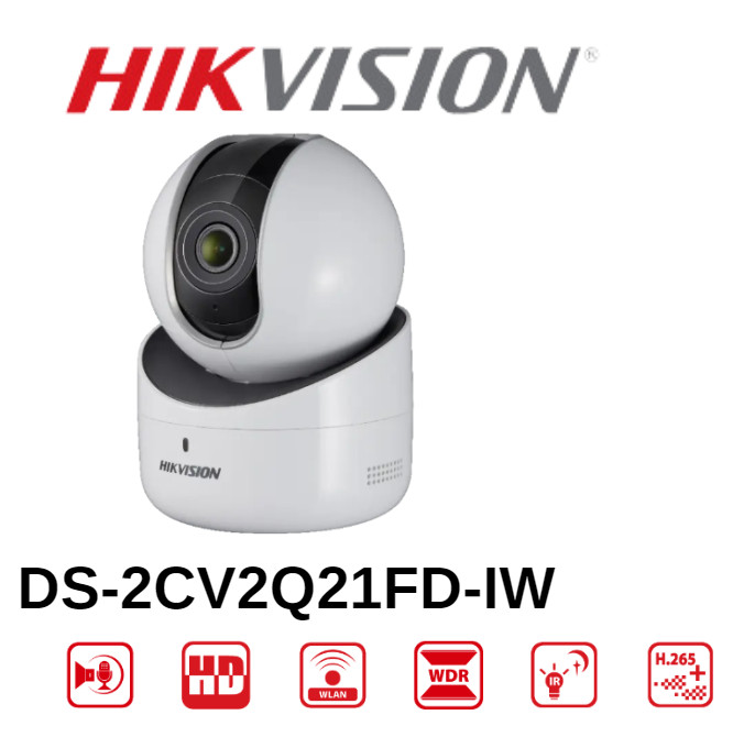 Camera Robot Hikvision DS-2CV21FD-IW(B) đời mới nhất