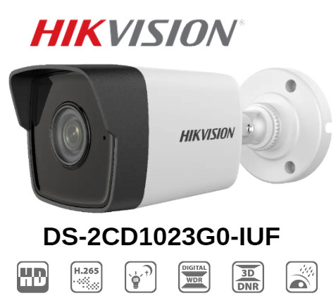 Camera IP ds-2cd1023g0-iuf tích hợp micro dòng series
