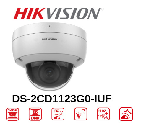 Camera IP dome ds-2cd1123g0-iuf dòng series 1xx3