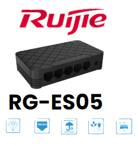 Thiết bị mạng Ruijie rg-es05 đa tính năng