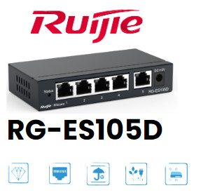 Thiết bị Ruijie RG-ES105D hiệu suất làm việc tốt