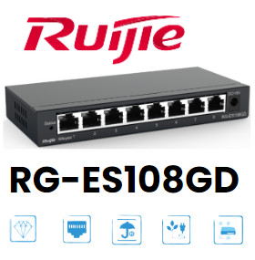 Thiết bị mạng Ruijie rg-es108gd phiên bản mới