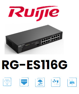 Thiết bị mạng rg-es116g cấu hình mạnh