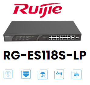Thiết bị mạng RG-ES118S-LP hiệu suất vượt trội