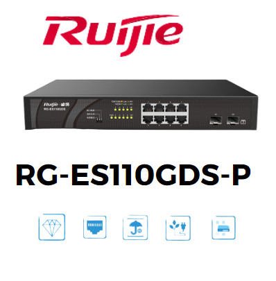 Thiết bị mạng rg-es226gc-p tốc độ cao