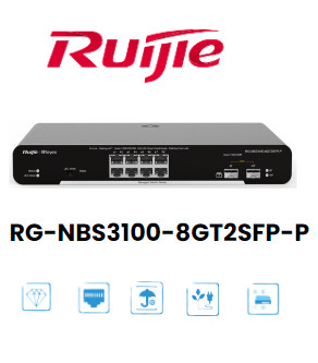 Thiết bị mạng RG-NBS3100-24GT4SFP-P hoạt động mọi lúc mọi nơi