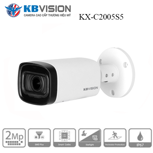 Camera Kbvision KX-C2005S5 quan sát toàn cảnh