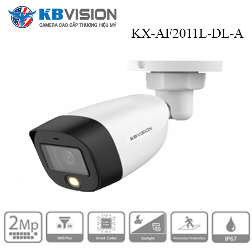 Camera Kbvision KX-AF2011L-DL-A full color ánh sáng kép