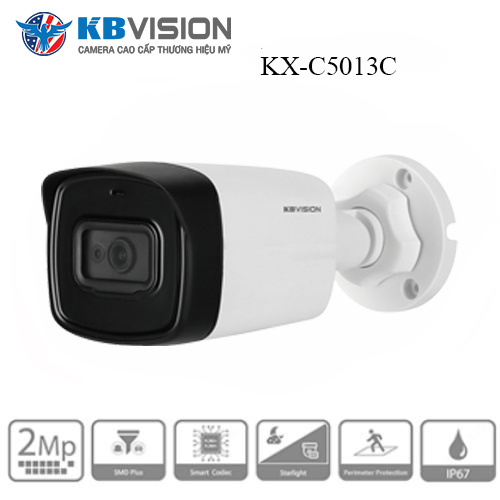 Camera Kbvision KX-C5013C cân bằng ánh sáng tốt