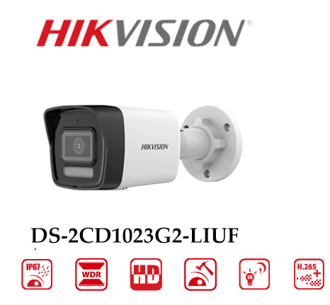 Camera DS-2CD1023G2-LIUF Cảnh Báo Chuyển Động