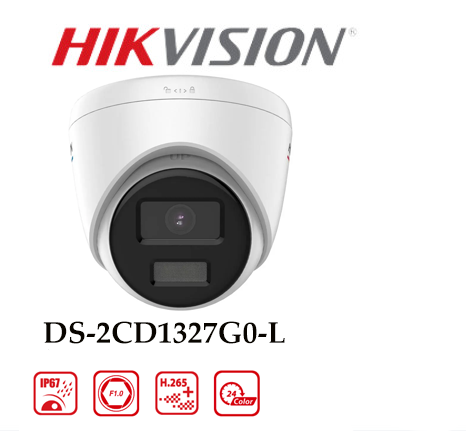Camera DS-2CD1327G0-L Camera Chống Ngược Sáng Siêu Nét Hình Ảnh