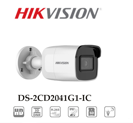 Camera DS-2CD2041G1-IC Độ Phân Giải Chất Lượng Cao 4MP