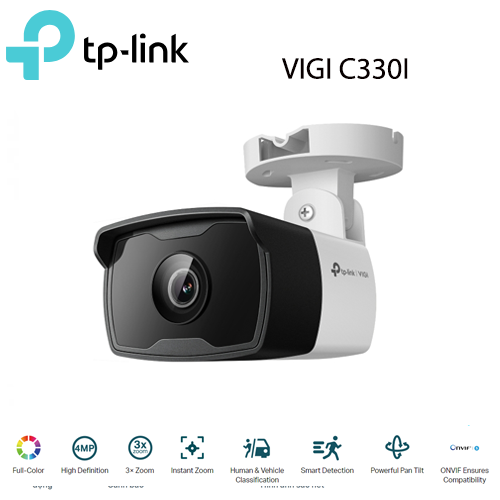 Camera Tp-link Vigi C330I Đèn Hồng Ngoại Ngoài Trời 3MP