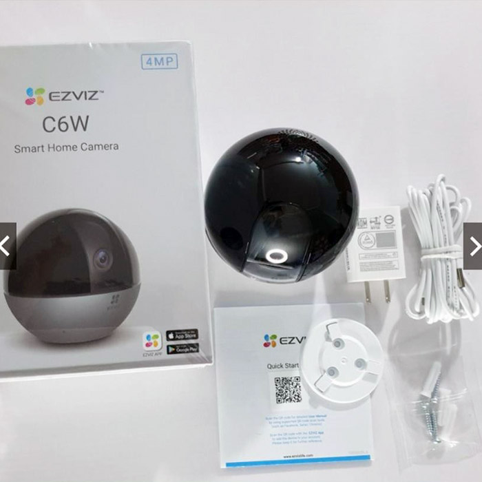 Camera IP Wifi 4MP EZVIZ C6W quay quét 360 độ 2