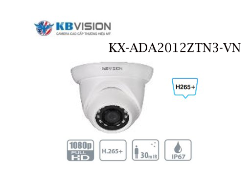 Camera KX-ADA2012ZTN3-VN IP 2.0 MP KBVISION