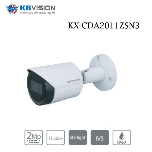 Camera Kbvision KX-CDA2011ZSN3 Hình Ảnh Full HD