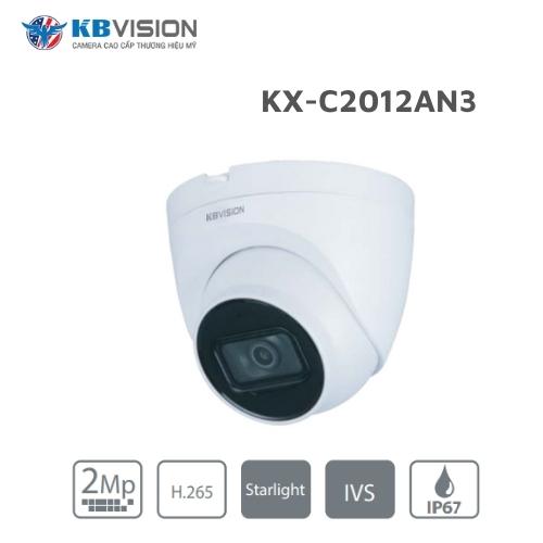 Camera Kbvision KX-CDA2012ZAN3 Hình Ảnh Full HD
